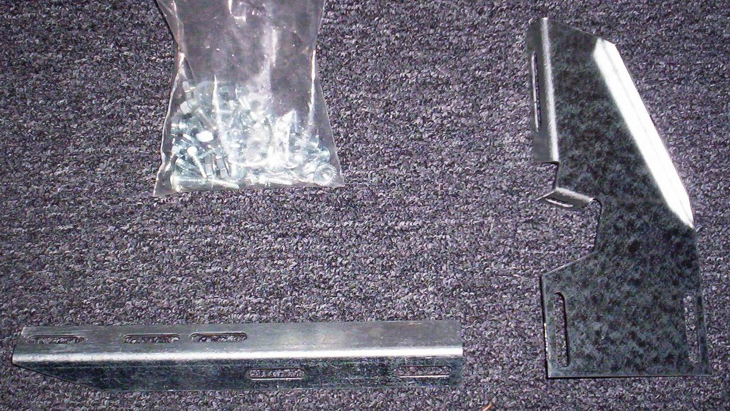 Running Board Mounting Bracket Kit For Transender Running Boards 02-05 Ford Explorer Sport-Trac Heavy Gauge Steel Silver Owens Products