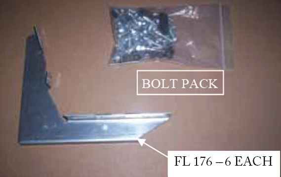 Running Board Mounting Bracket Kit For Transender Running Boards 04-12 Colorado/Canyon No Xtreme Heavy Gauge Steel Silver Owens Products Bracket Kit Owens Products