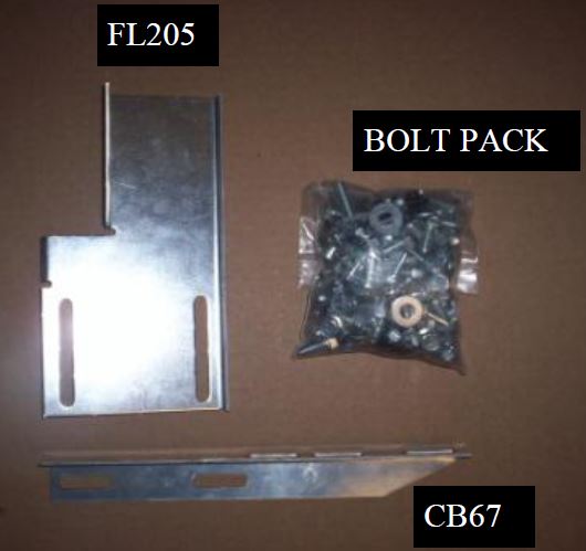 Running Board Mounting Bracket Kit For Transender Running Boards 04-15 Nissan Titan Heavy Gauge Steel Silver Owens Products