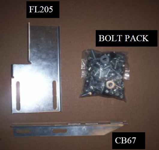 Running Board Mounting Bracket Kit For Transender Running Boards 04-15 Nissan Titan Heavy Gauge Steel Silver Owens Products Bracket Kit Owens Products