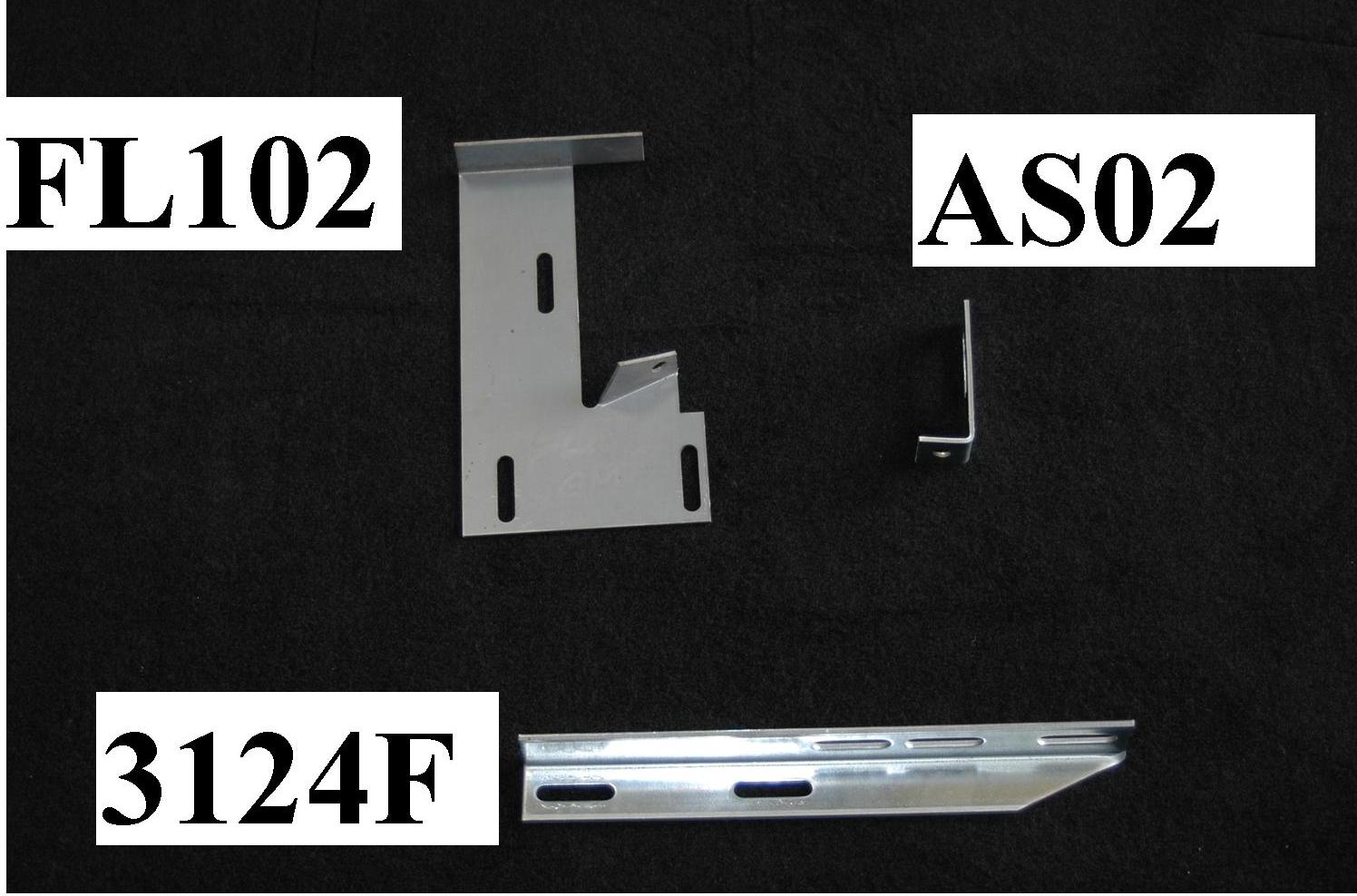 Bracket Kit 10-1191 for Mounting Owens TranSender Running Boards / 00-14 Chevrolet Tahoe/GMC Yukon / Heavy Gauge Steel / Owens P