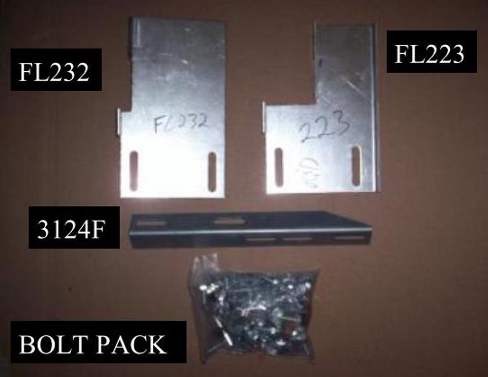 Running Board Mounting Bracket Glastep Custom Fiberglass 11-17 Nissan NV Full Size Van Heavy Gauge Steel Silver Owens Products