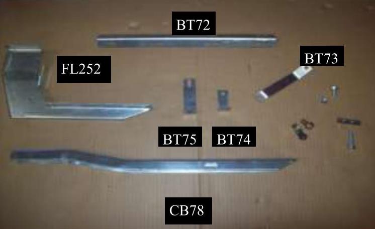 Running Board Mounting Bracket Kit For Transender Running Boards 13-18 Hyundai Santa Fe Sport 5 Passenger Heavy Gauge Steel Silver Owens Products