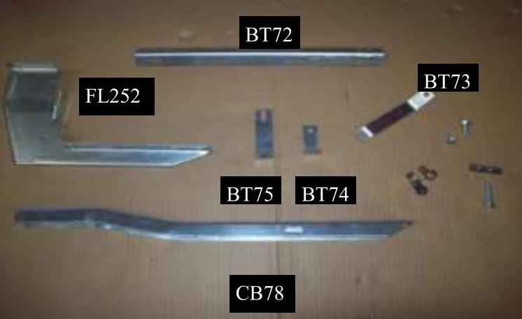 Running Board Mounting Bracket Kit For Transender Running Boards 13-18 Hyundai Santa Fe Sport 5 Passenger Heavy Gauge Steel Silver Owens Products Bracket Kit Owens Products