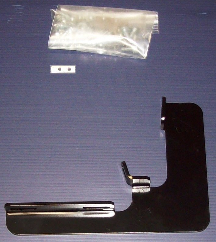 Running Board Mounting Bracket Kit For 2 Inch Drop Aluminum Boards 09-18 Ram 1500 Standard Cab Heavy Gauge Steel Black Owens Products
