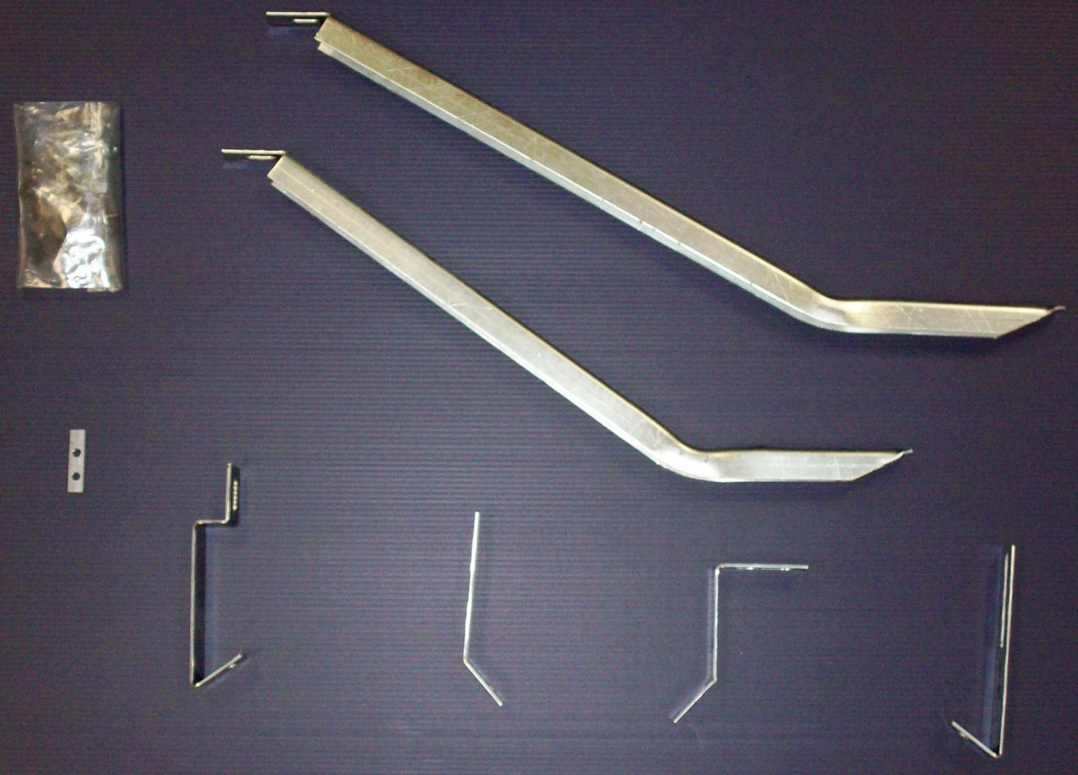 Running Board Mounting Bracket Kit For 2 Inch Drop Fl 148 Inch Wb Transit Boards 15-18 Ford Transit 148 Inch Heavy Gauge Steel Silver Owens Products