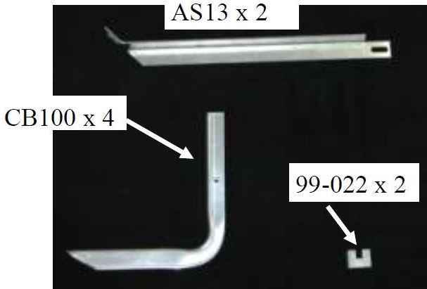 Running Board Mounting Bracket Classicpro Series 4 Inch Riser / Ocb Brackets 07-09 Dodge Sprinter Van Heavy Gauge Steel Silver Owens Products Bracket Kit Owens Products