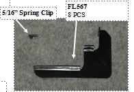 Running Board Mounting Bracket Kit For Transender Running Boards 15-18 Colorado/Canyon Extended/Crew Cab Heavy Gauge Steel Black Owens Products