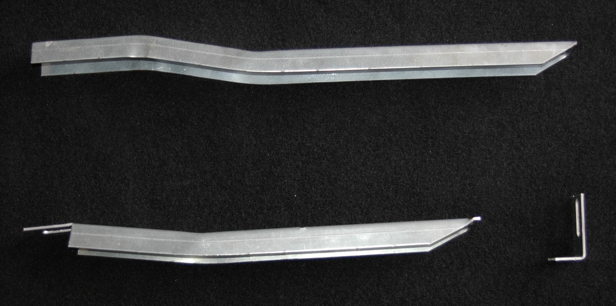 Running Board Mounting Bracket Kit For Transender Running Boards 10-17 Chevrolet Equinox Heavy Gauge Steel Silver Owens Products