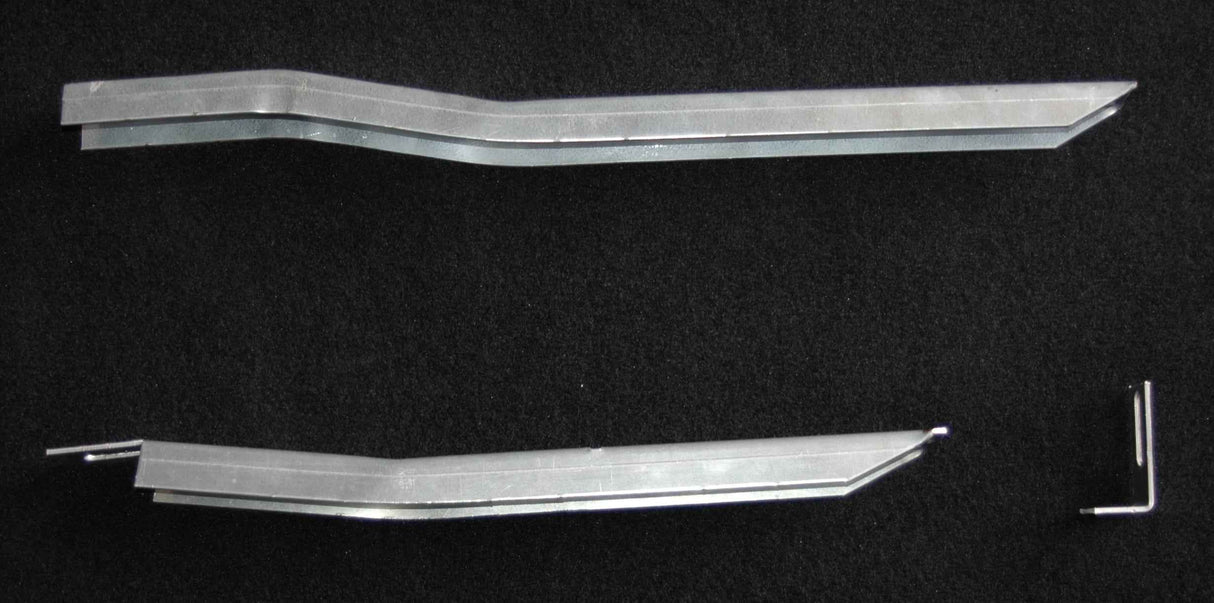 Running Board Mounting Bracket Kit For Transender Running Boards 10-17 Chevrolet Equinox Heavy Gauge Steel Silver Owens Products Bracket Kit Owens Products