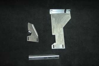 Running Board Mounting Bracket Fusion Bracket Kit 14-18 Silverado/Sierra Double Cab Heavy Gauge Steel Silver Owens Products