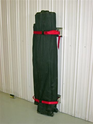 RaceMates 39250 Garage 10 Foot Easy-Up Canopy Holder / Canopy Rack / Diamond Tread Aluminum / Owens Products