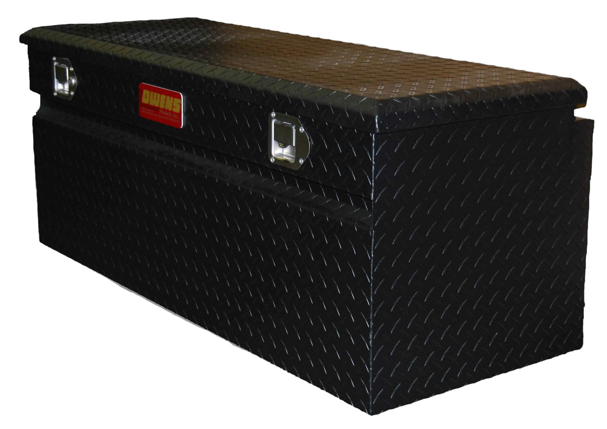 Truck Tool Box 44029B Garrison Series Utility Chest / 46.5 Inch / Diamond Tread Aluminum / Black / Owens Products Tool Boxes Owens Products