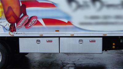 Truck Tool Box 47003B Garrison Series Underbody Chest / 48 Inch / Diamond Tread Aluminum / Black / Owens Products