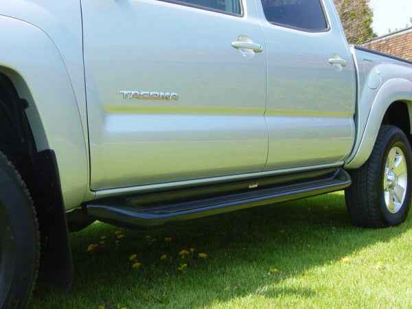 Owens Premier Series Custom Molded ABS Running Boards / Black / Toyota / 2005-2022 / Tacoma Double Cab / Owens Products / 67042 Premier Running Board Owens Products