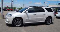 Owens Premier Series Custom Molded ABS Running Boards / Black / GMC / 2011-2012 / Acadia & Denali (ONLY) / Owens Products / 67085 Premier Running Board Owens Products