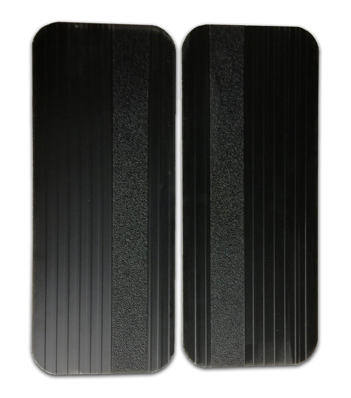 Mud Flaps Black Rectangular Aluminum Black Owens Products