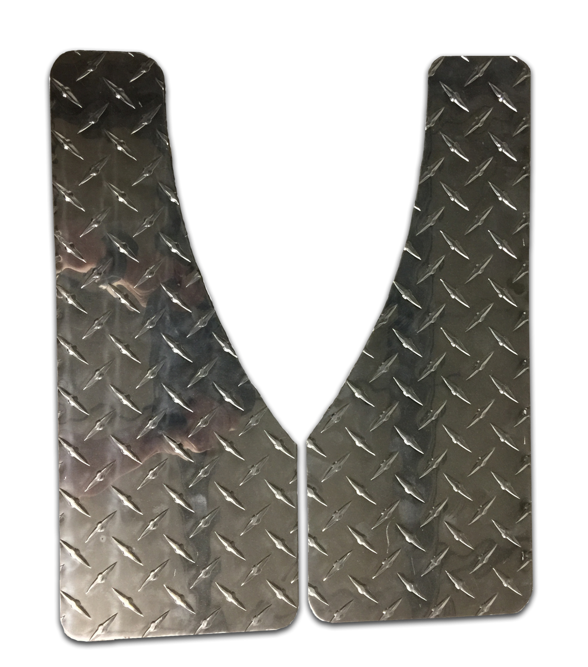 Mud Flaps Classic Series Running Board Mud Flaps Black Rectangular Mud Flaps Owens Products C8000MF Mud Flaps Owens Products