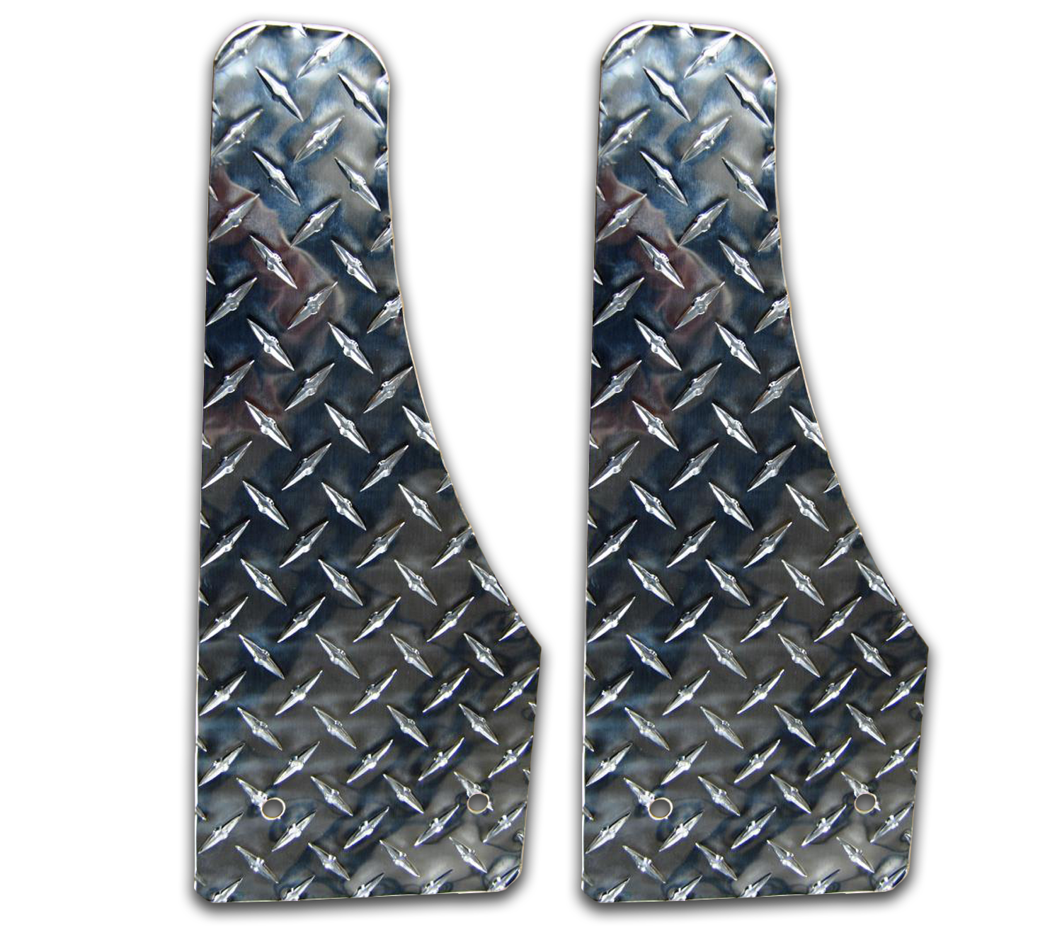 Stone Guard Kit Full Length Extruded Running Boards (Moon Cut) Bright Owens Products SG01