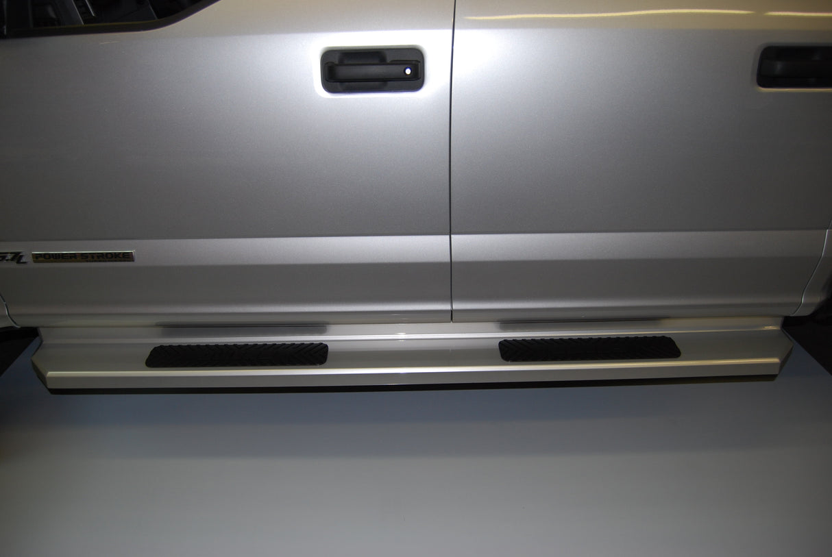 Running Boards GlaStep Plus Custom Molded Fiberglass 15-Current F150/F250/F350 Light Duty/Super Duty Pickup Super Crew Cab Boards Only Owens Products Running Boards Owens Products