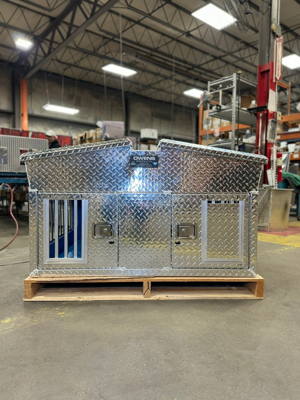 Dog Box 55014 Hunter Series Big T Double Compartment Dog Box with Dual Lid Top Storage