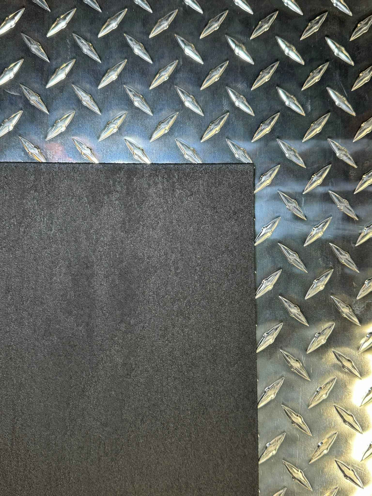 Rubber Floor Mats 55205 for Hunter Series Dog Box Compartments / Fits 48 W x 45 D Inch Boxes / Pair / Owens Products Accessories Owens Products