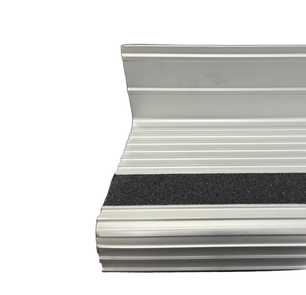 Running Boards Classic Series Extruded 4 Inch 19-Current Ram 1500/2500/3500 Crew Cab Aluminum Nickel Owens Products Running Board Owens Products