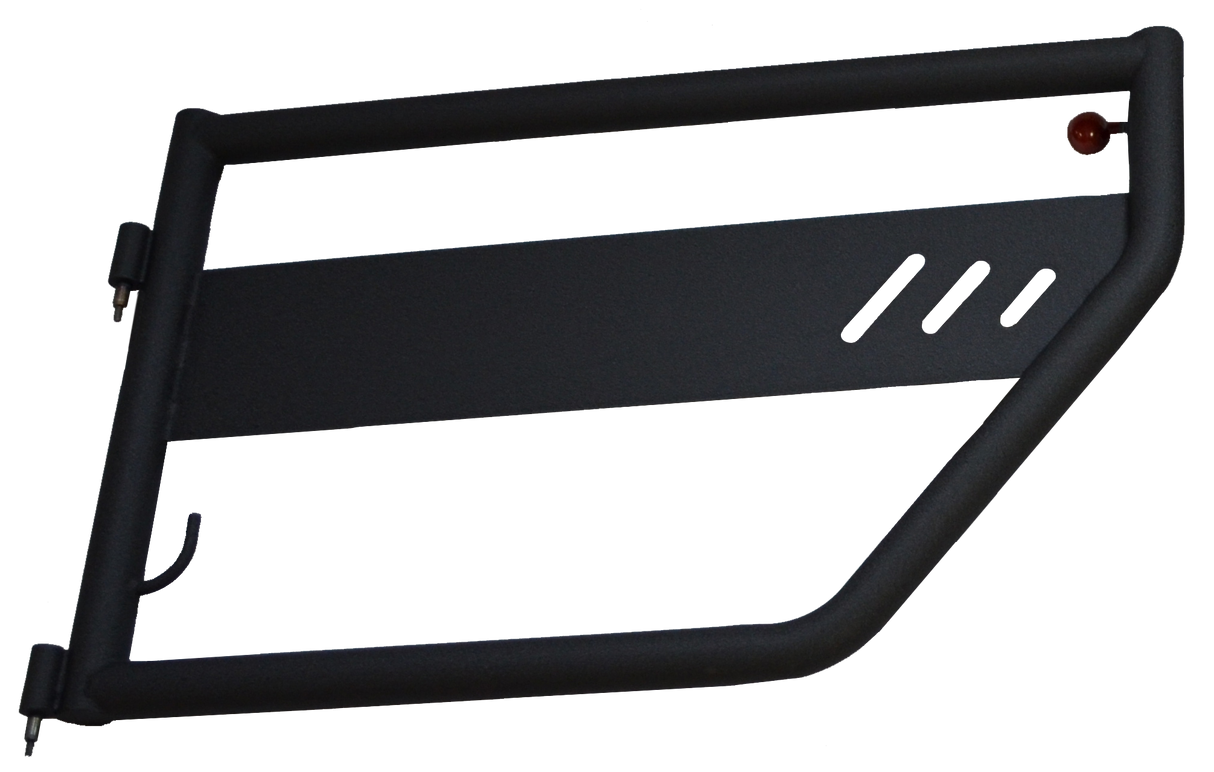 Venum Doors / Tubular Doors / Textured Black / Jeep JLU Wrangler Rear Door Kit / 2018-2025 / Owens Products / JL15006