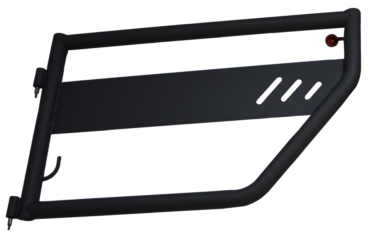 Venum Doors / Tubular Doors / Textured Black / Jeep JLU Wrangler Rear Door Kit / 2018-2025 / Owens Products / JL15006 Venum Owens Products