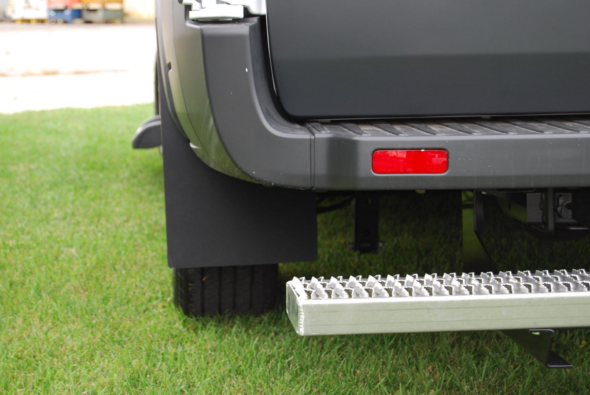 Mud Flaps Classic Single Wheel TPO Mudflaps Ford Transit TPO Black Owens Products