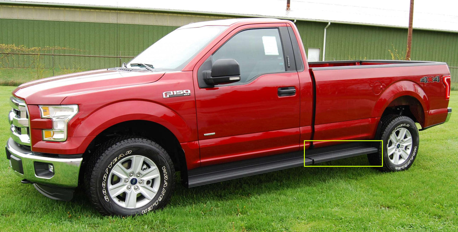 Running Boards Classic Series Extruded 4 Inch Black Aluminum 40 Inch Owens Products