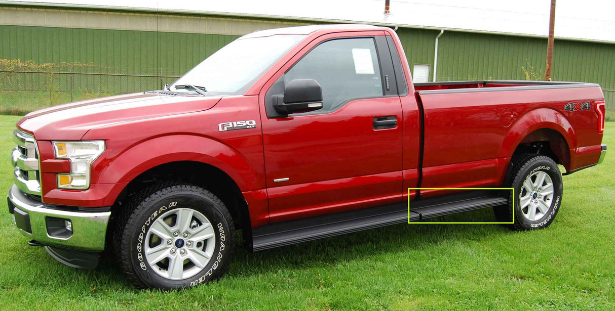 Running Boards Classic Series Extruded 4 Inch Black Aluminum 40 Inch Owens Products Running Board Owens Products