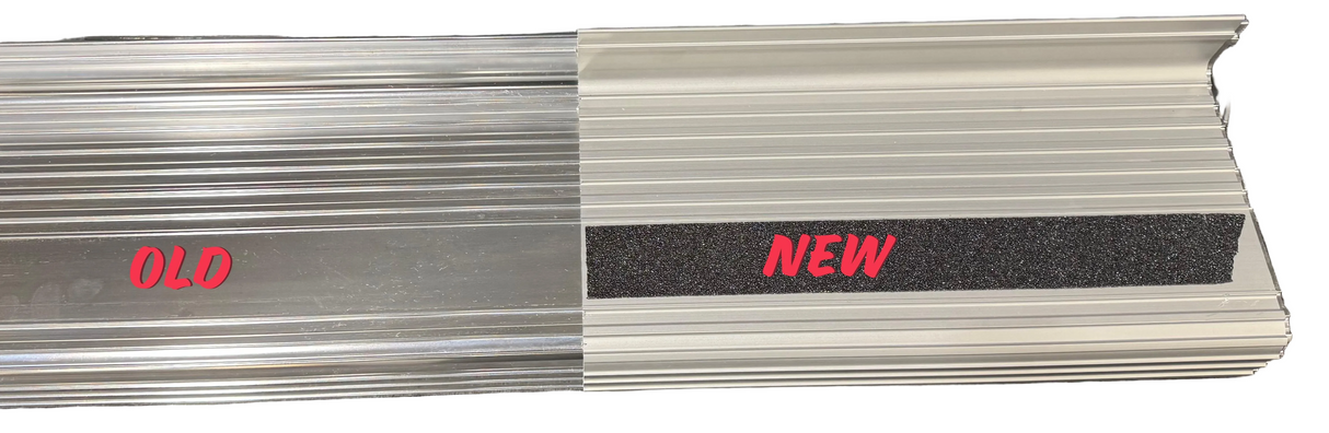 Mud Flaps Owens Classic Aluminum Mudflaps / Moon Cut / Extruded Aluminum / Universal Fit / 6.5 x 16 / Satin / Owens Products