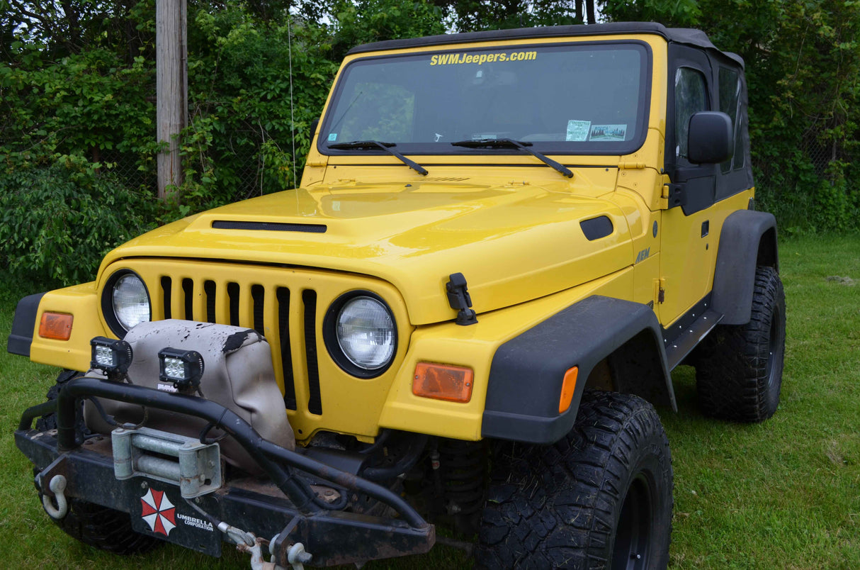 Venum Jeep TJ Hood / Black / Jeep TJ Wrangler / 1997-2006 / Owens Products / TJ15011 Venum Owens Products