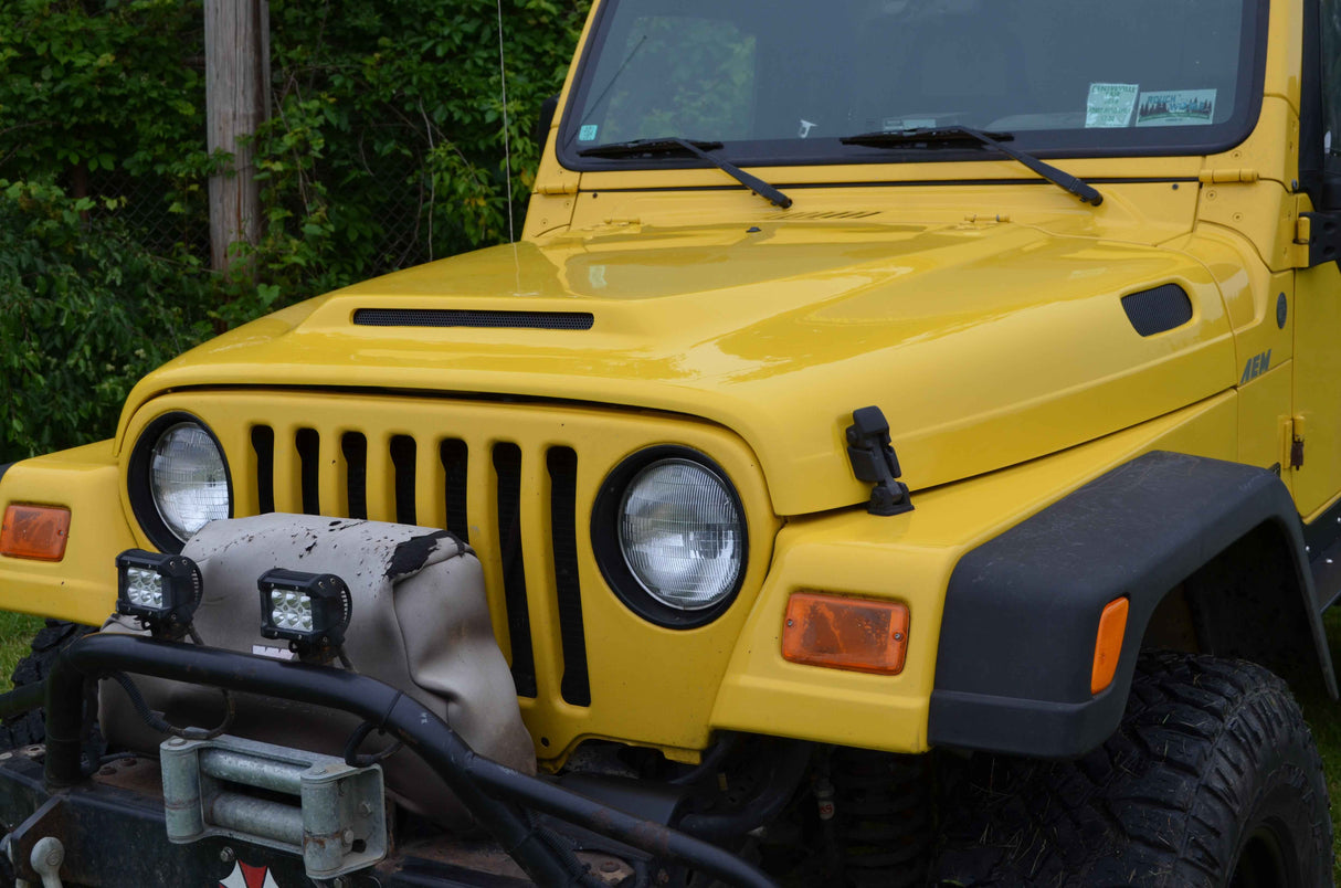 Venum Jeep TJ Hood / Black / Jeep TJ Wrangler / 1997-2006 / Owens Products / TJ15011 Venum Owens Products
