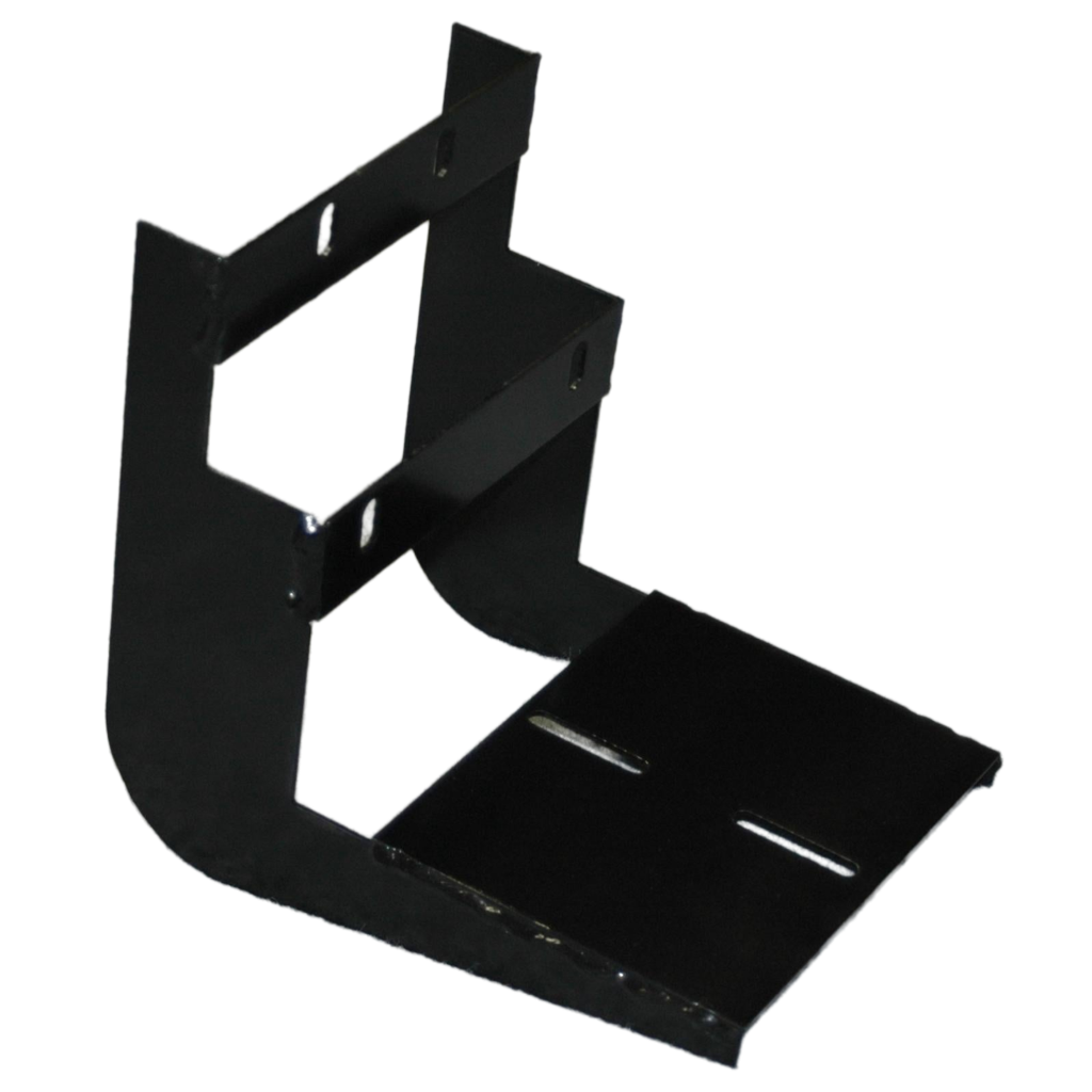 Running Board Mounting Bracket Classicpro Series 2 Inch Riser 15-18 Ford F150 17-18 F250/F350/F450/F550 Super Duty Standard Heavy Gauge Steel Black Owens Products