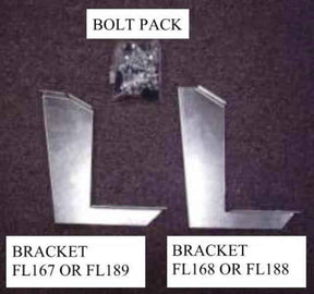 Running Board Mounting Bracket Kit For Transender Running Boards 10-23 Toyota 4Runner W/Cladding Heavy Gauge Steel Silver Owens Products Running Board Owens Products