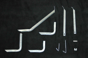 Running Board Mounting Bracket Classicpro Series 4 Inch Riser / Ocb Brackets 07-14 Dodge Sprinter 144 Inch Wheel Base 144 Inch Heavy Gauge Steel Silver Supersedes Pn [10-1026] Owens Products Bracket Kit Owens Products