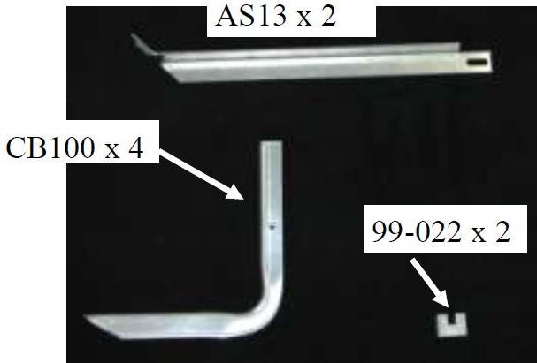 Running Board Mounting Bracket Classicpro Series 4 Inch Riser / Ocb Brackets 07-09 Dodge Sprinter Van Heavy Gauge Steel Silver Owens Products