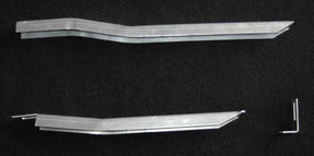 Running Board Mounting Bracket Kit For Transender Running Boards 10-17 Chevrolet Equinox Heavy Gauge Steel Silver Owens Products Bracket Kit Owens Products