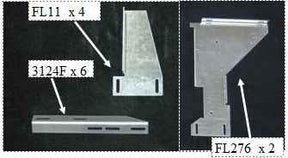 Running Board Mounting Bracket Fusion Bracket Kit 99-16 Ford Super Duty Standard Heavy Gauge Steel Silver Owens Products Bracket Kit Owens Products