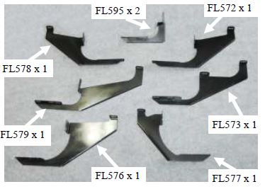Brackets / 10-1356 / Owens Products Bracket Kit Owens Products