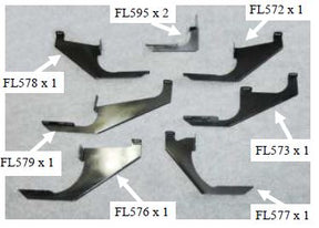 Brackets / 10-1356 / Owens Products Bracket Kit Owens Products