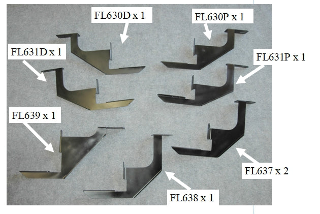 Bracket Kit For 6834124W-01 / 10-1421 / Owens Products Bracket Kit Owens Products