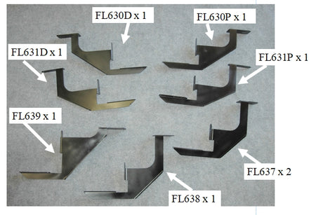 Bracket Kit For 6834124W-01 / 10-1421 / Owens Products Bracket Kit Owens Products