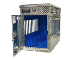 Dog Box 55070 Hunter Series Single Compartment with Top Storage / Tall / 21 W x 38 D x 31 H / All Season Vents / Diamond Tread Aluminum / Owens Products