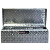 Tool Box - Tote Box 24 Inch / Diamond Tread Aluminum / Black / 44010B / Owens Products Tool Box Owens Products