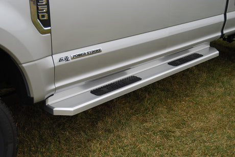 Running Boards GlaStep Plus Custom Molded Fiberglass 15-Current F150/F250/F350 Light Duty/Super Duty Pickup Super Crew Cab Boards Only Owens Products Running Boards Owens Products