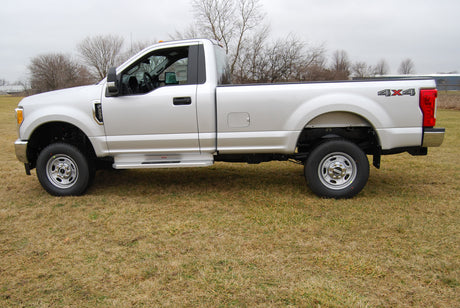 Running Boards GlaStep Plus Custom Molded Fiberglass 15-Current F150/F250/F350 Light Duty/Super Duty Pickup Standard Cab Boards Only Owens Products Running Boards Owens Products
