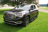Running Boards Glastep Plus Custom Molded Fiberglass 17-18 Cadillac Xt5/GMC Acadia/Acadia Denali-Does Not Fit Limited Fiberglass Gray Owens Products Running Boards Owens Products